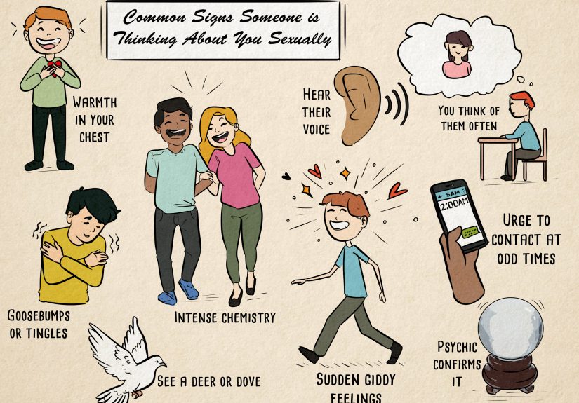 23 Spiritual Signs Someone is Thinking About You Sexually