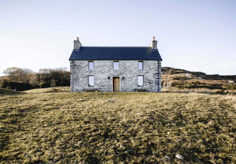 A Scottish Stone House with a Minimalist Soul (Available for Let)