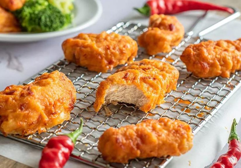 Baked Boneless Buffalo Chicken Strips Recipe