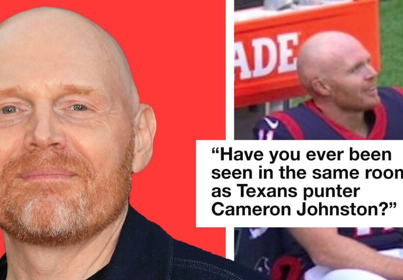 Bill Burr Denies to Peyton And Eli Manning That He Punts for the Houston Texans As a Side Hustle