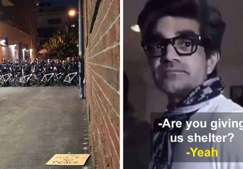 DC Resident Sheltered 80 Protesters Last Night, This Woman Tweeted What Happened Inside His Home