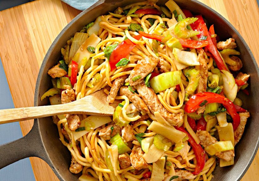 Healthy Pork Lo Mein Recipe