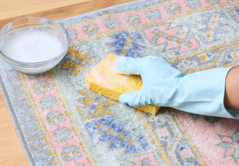 How to Spot Clean Rugs Using Household Staples
