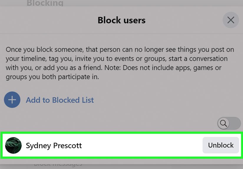 How to Unblock Someone on Facebook: Mobile + Desktop