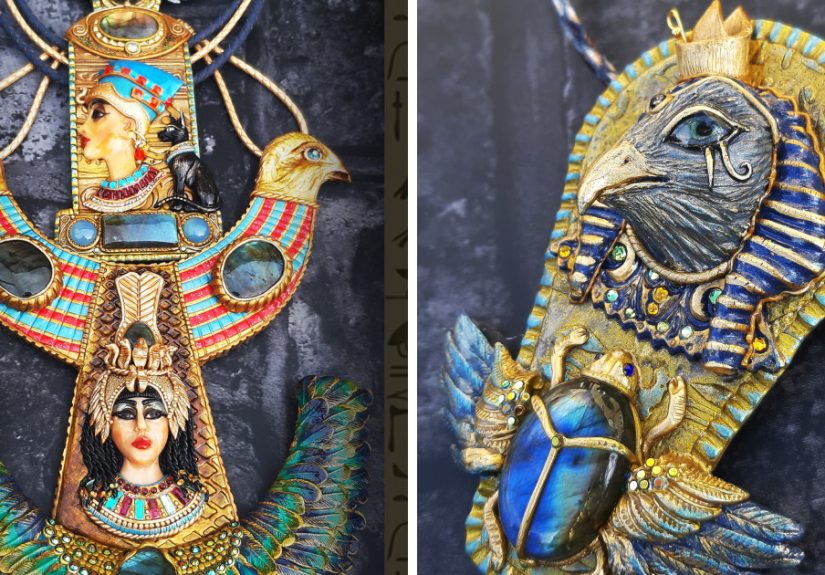 I Make Ancient Egyptian Jewelry From Polymer Clay