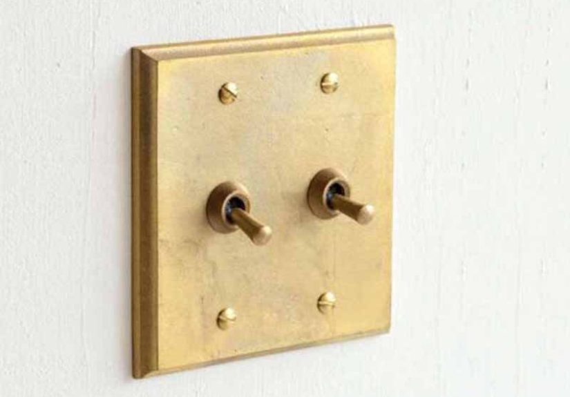 Ihada Brass Light Switches
