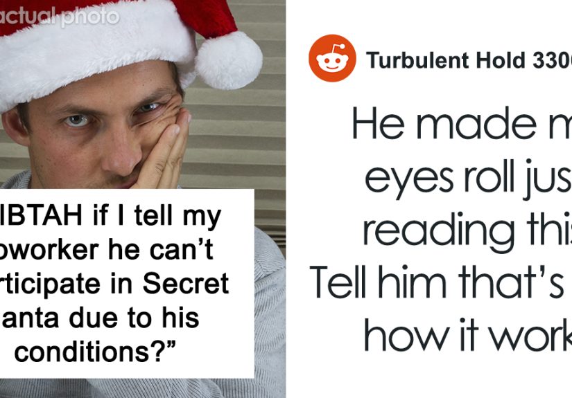 Office Secret Santa Drama Pits Coworkers Against Each Other: "Just Put Someone's Name In At Random"