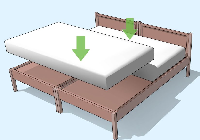 Simple Ways to Keep Two Twin Beds Together: 7 Steps