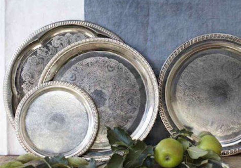 Vintage Silver Trays