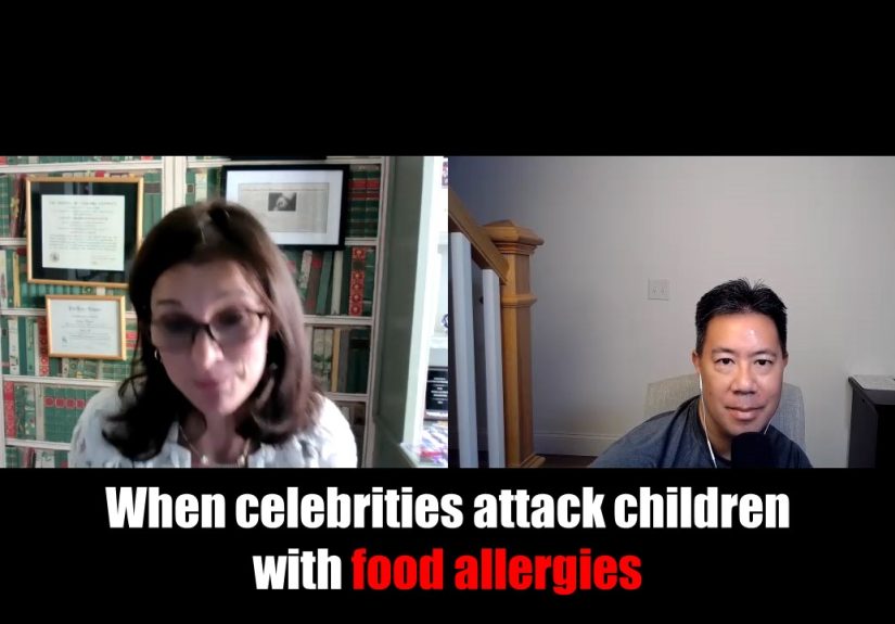 When Celebrities Attack Children with Food Allergies