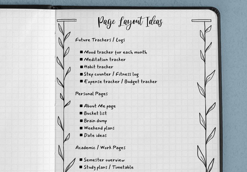 105 Bullet Journal Page Ideas to Inspire Your Next Entry
