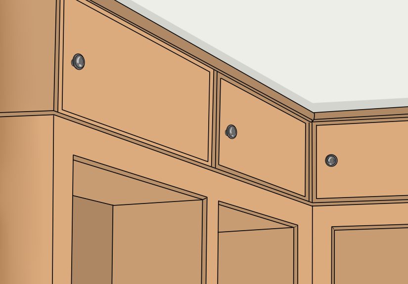 3 Easy Ways to Extend Cabinets to the Ceiling