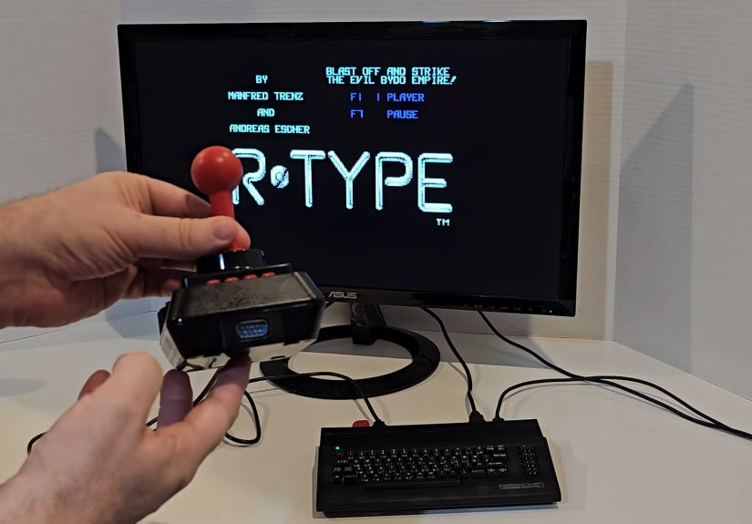 Adding An Atari Joystick Port To TheC64 USB Joystick