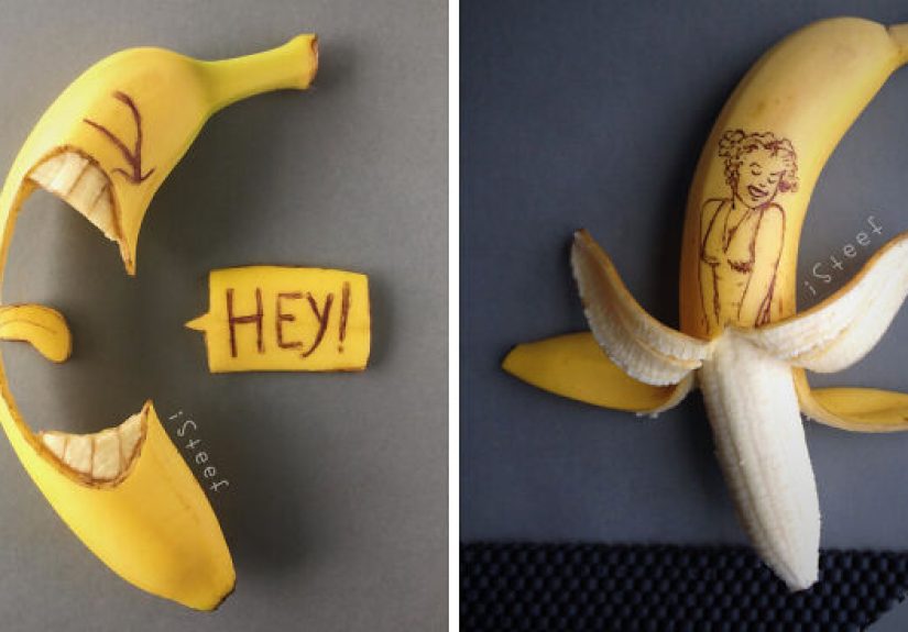 Artist Transforms Bananas Into Works Of Art, And The Result Is Surprisingly Good