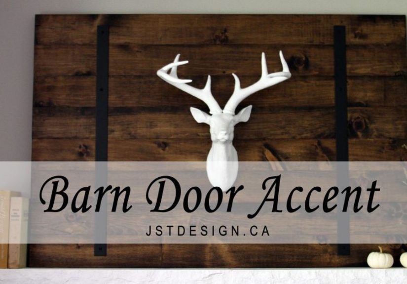DIY Barn Door Accent