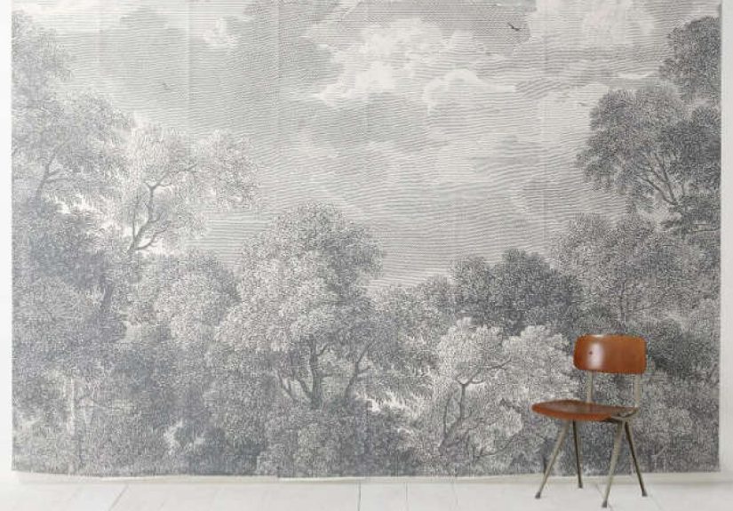 Etched Arcadia Mural