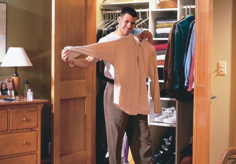 How to Build a Wall to Wall Closet: Store More Stuff in a Closet with Doors (DIY)
