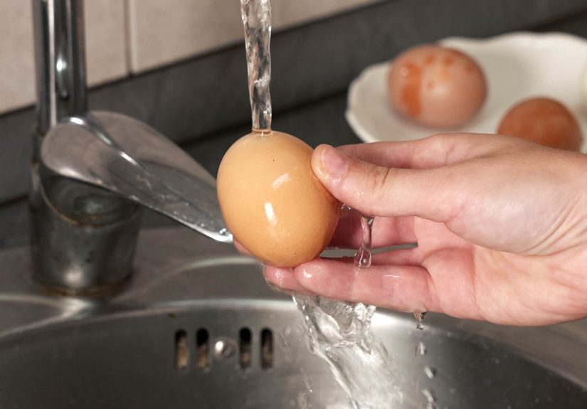 How to Easily Peel a Hard Boiled Egg