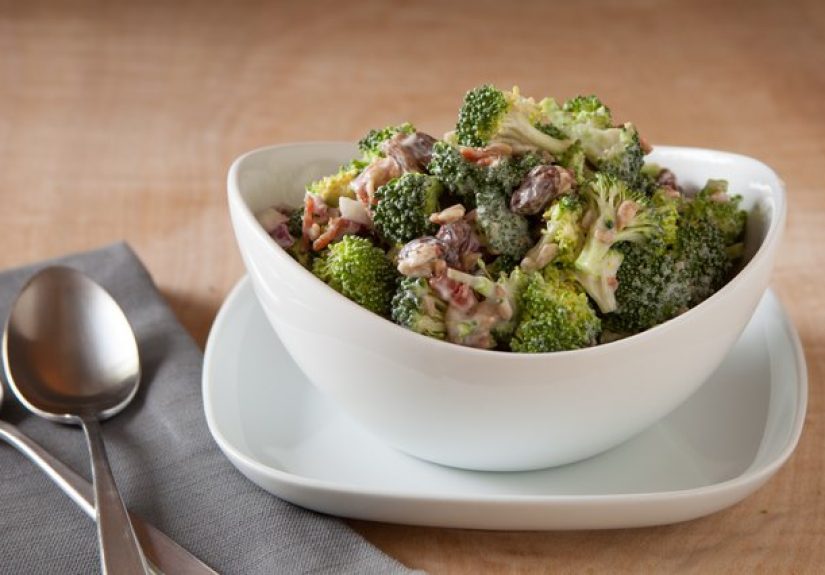 How to Make Broccoli Bacon Raisin Salad