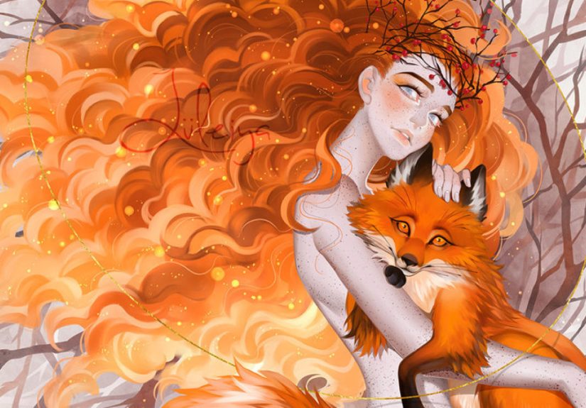 I Create Colorful Digital Illustrations With Fairy Tale Motives