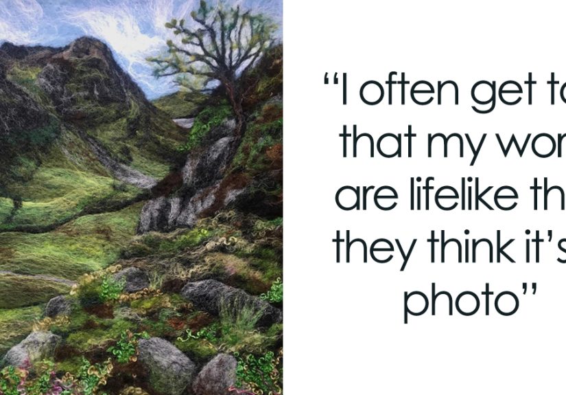 I Create Scottish Landscapes Using Wool (49 Pics)