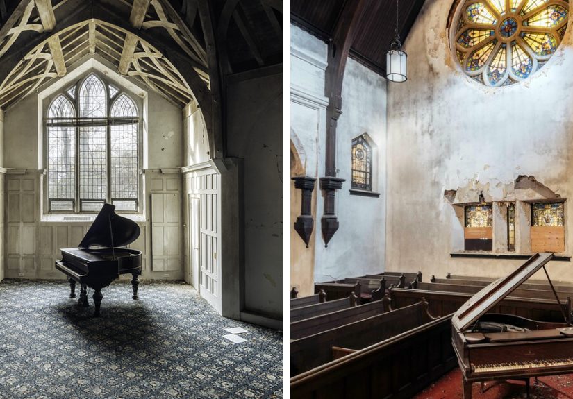 I Traveled Through The United States In Search Of The Most Beautiful Abandoned Pianos (11 Pics)