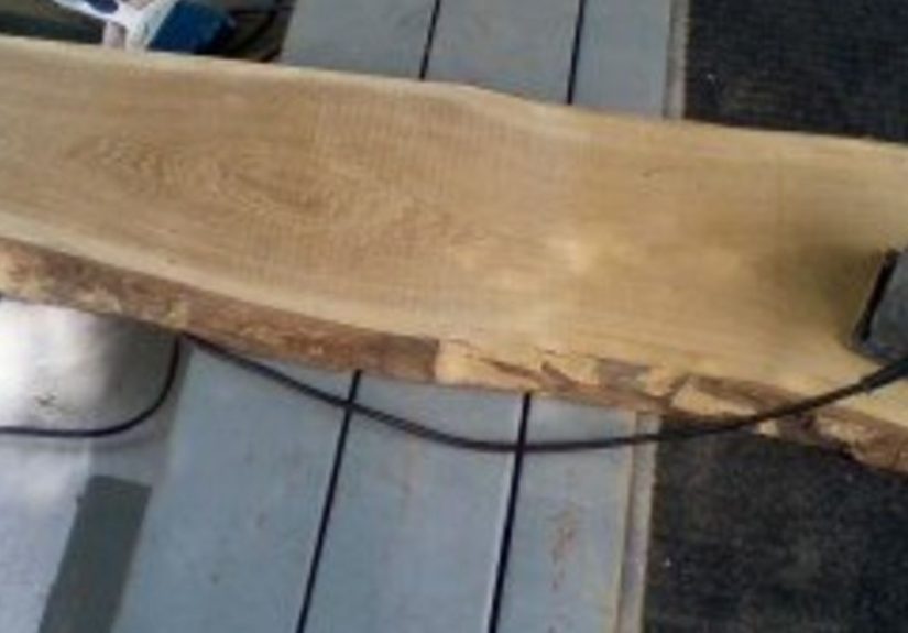 LIVE EDGE NIGHT STAND
