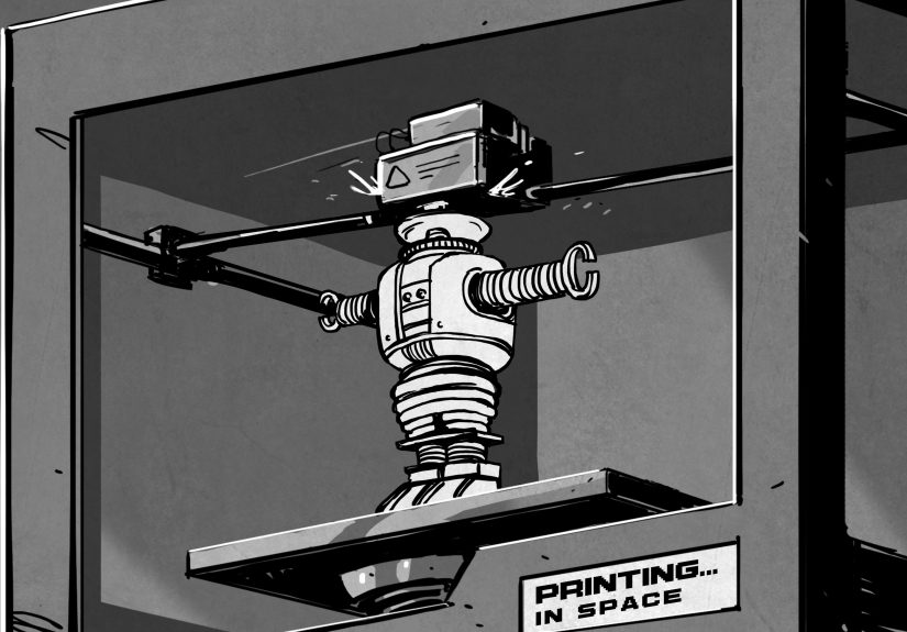 Lost In Space Gets 3D Printing Right