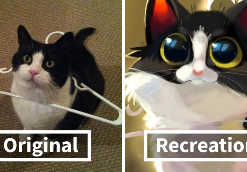 &ldquo;Mr. Lucifer&rdquo; Turns Funny Animal Pics Into Adorable Drawings, And Here&rsquo;s 30 Of Their Cutest Works