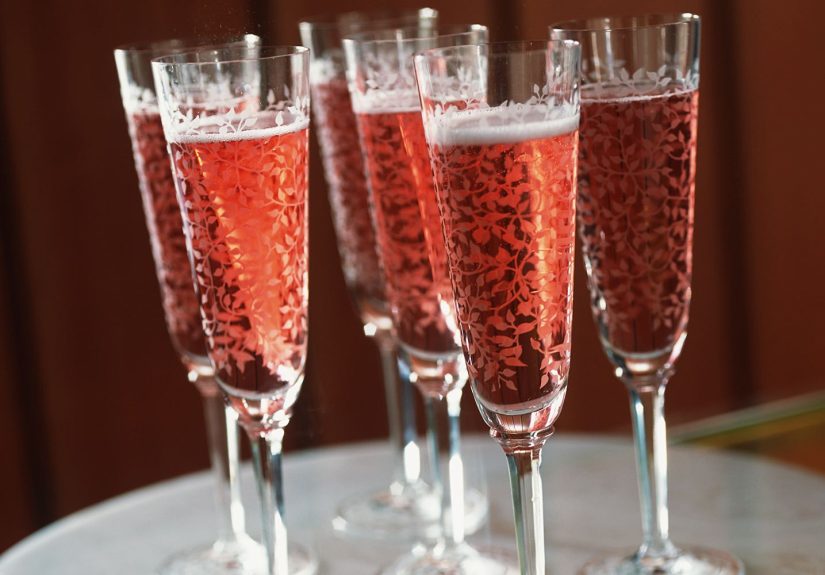 Rose Berry Bliss Wine Punch Recipe