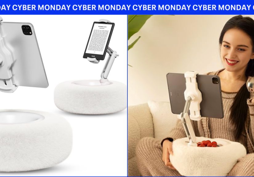 The Viral Tablet Stand Pillow Is Finally on Sale for Cyber Monday