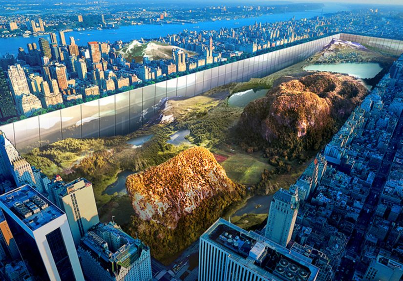 There’s A Proposal To Build 1,000 Ft Walls Around An Excavated Central Park