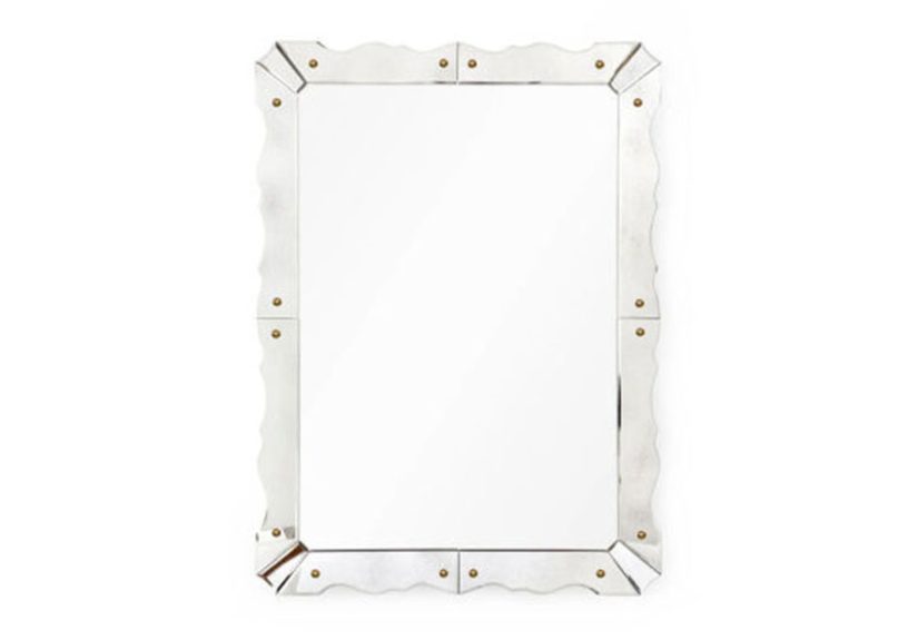 Villa and House Caroline Wood Wall Mirror