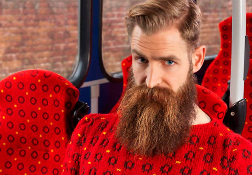 26 Photos From My ‘Invisible Jumpers’ Series That Took 5 Years And Thousands Of Hours Of Knitting