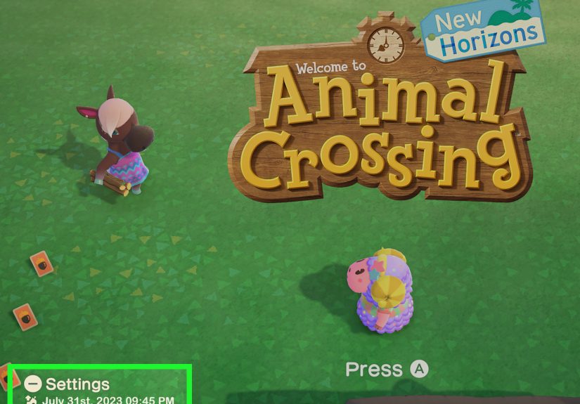 How to Save in Animal Crossing New Horizons for Nintendo Switch