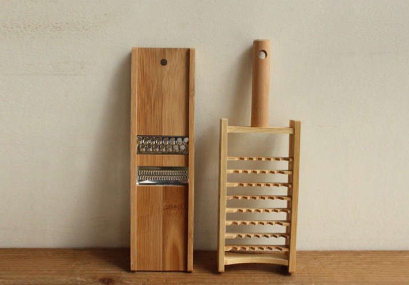Julienne Slicer and Bamboo Grater