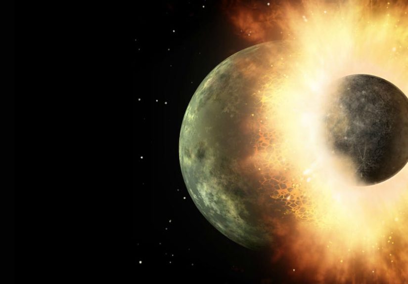 Scientists Find Strong Evidence That the Earth Was Hit Head-On by a Mars-Sized Planet
