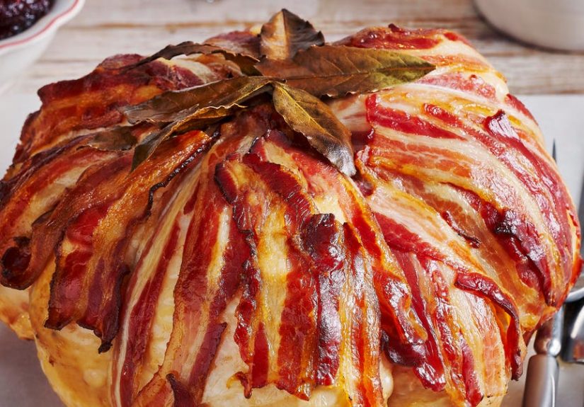 The Sweetness of the Apples Cuts Through the Richness of the Turkey in This Christmas Recipe
