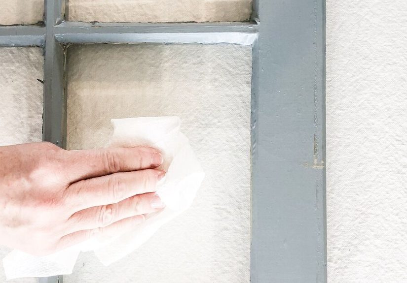 How to Make An Old Window Into A Mirror DIY